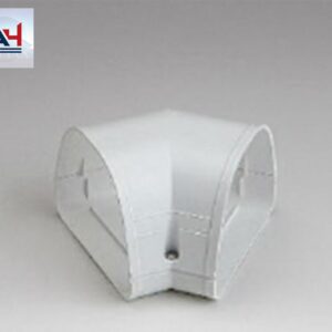 Rectorseal LKF122 4-1/2 in. PVC 45° Flat Elbow, White