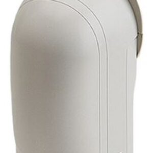 Slimduct 4-1/2 in. Ivory Wall Inlet for Line Set Ducting