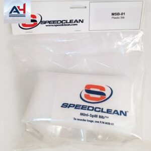 Speedclean MSB-01 Replacement Mini Split Bib Bag, Plastic