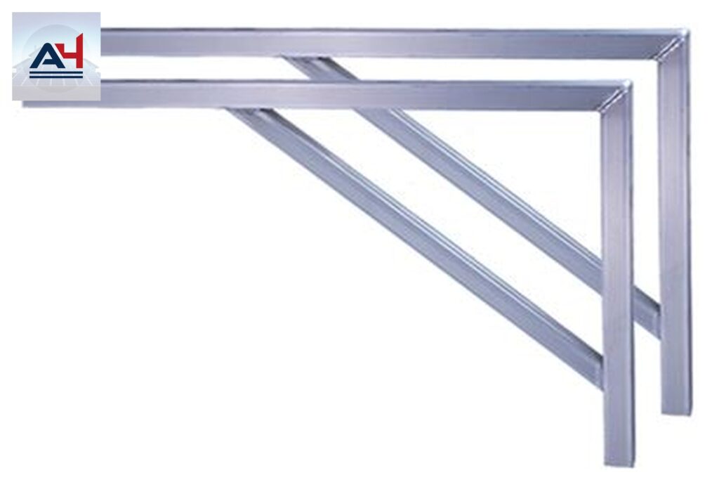 Spacevent SV-ALBR2416 24 in. x 16 in. Aluminum Wall Bracket