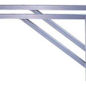 Spacevent SV-ALBR2416 24 in. x 16 in. Aluminum Wall Bracket