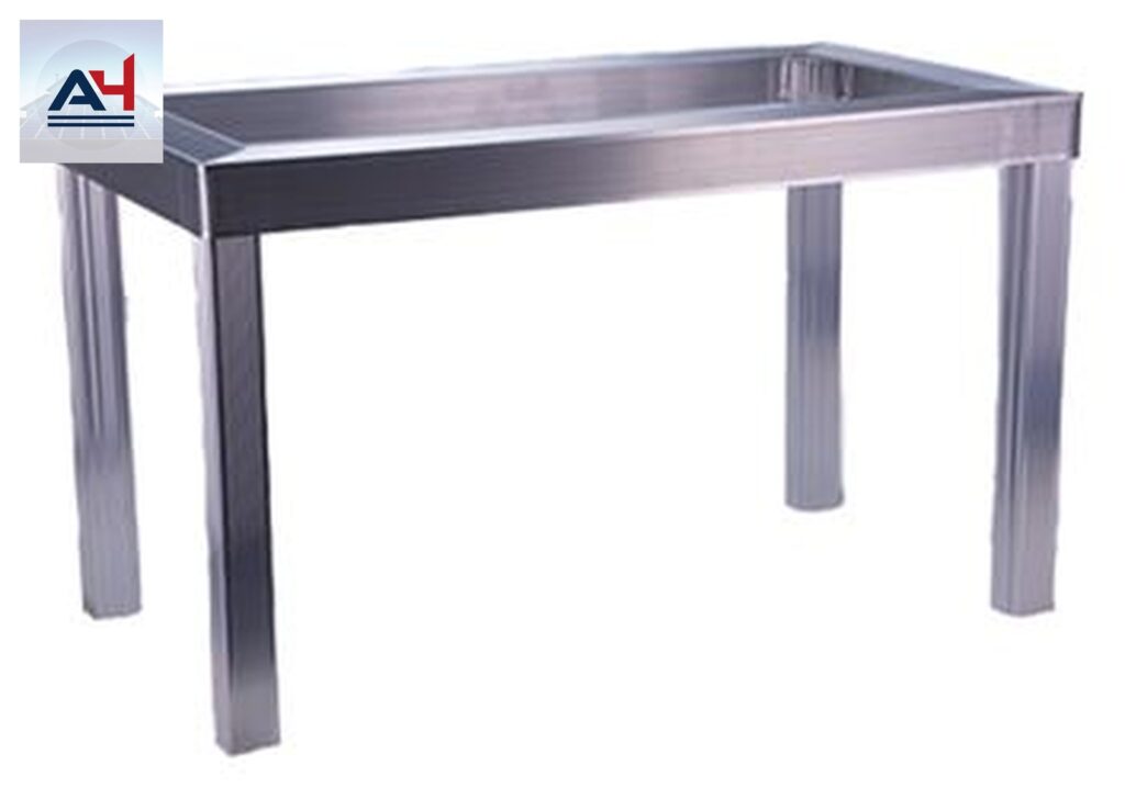 Spacevent SV-ALGS1426 14-1/4 in. x 26 in. Aluminum Stand