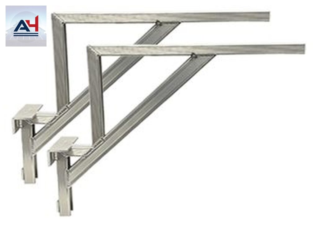 Spacevent SV-ALOF0922B 9 in. x 22 in. Aluminum Offset Bracket