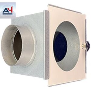 Spacevent 4 Inch Steel Lint Trap for HVAC Exhaust