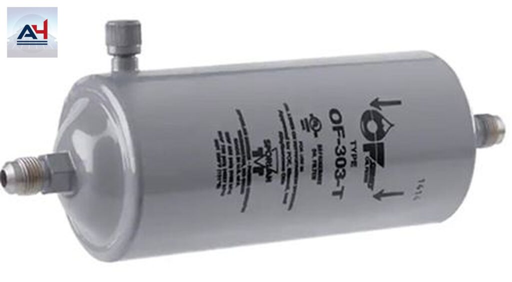 Sporlan OF303 Oil Filter, 3/8 in. SAE Flare, 9.69 in. L