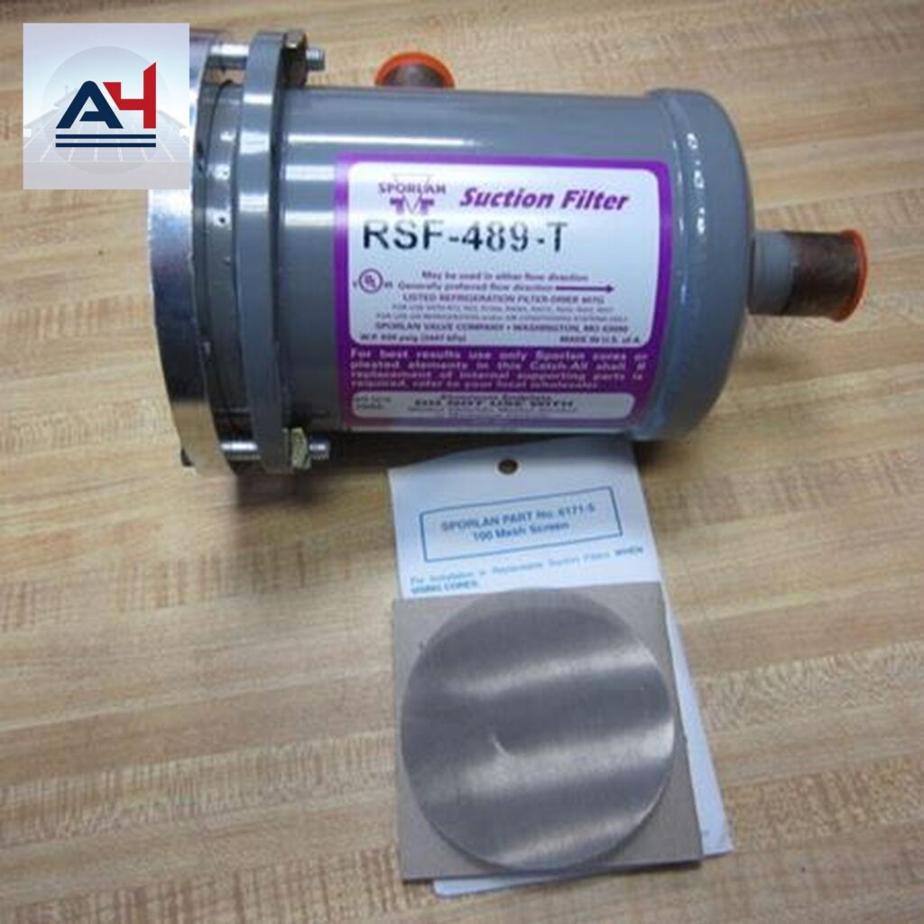 Sporlan RSF-489-T Catch-All RSF-489-T Powder Paint Steel Replaceable Core Suction