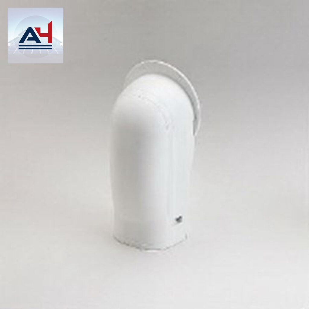 4" SC Wall Penetration Line Set Cover for HVAC