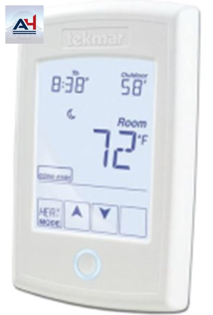 Tekmar 24V Control Systems 552 1H 24V Touchscreen Programmable Thermostat
