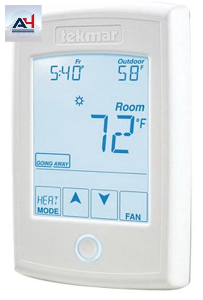 Tekmar tekmarNet 553 White ABS/PC Plastic Communicating 7 day Programmable