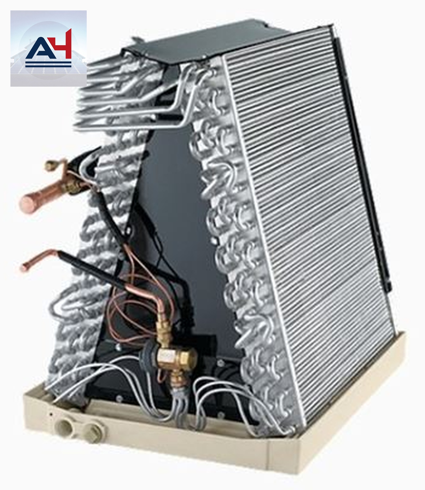 Trane 4PXAAU24BS3HAA Uncased Vertical Upflow Evaporator Coil, 2T 14.5