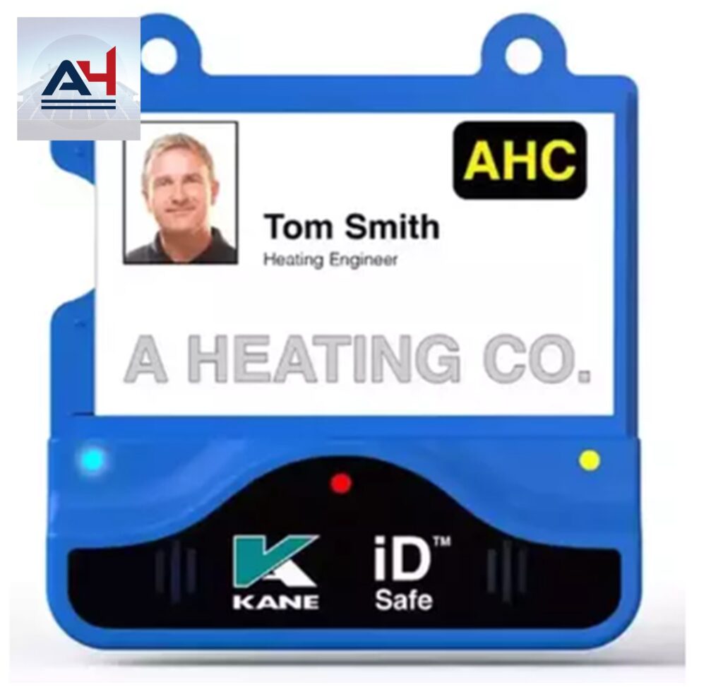 Kane78 iD-Safe Personal CO Alarm & ID Holder