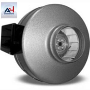 Vortex VTX400 Epoxy Coated Heavy Gauge Steel Centrifugal Inline Fan