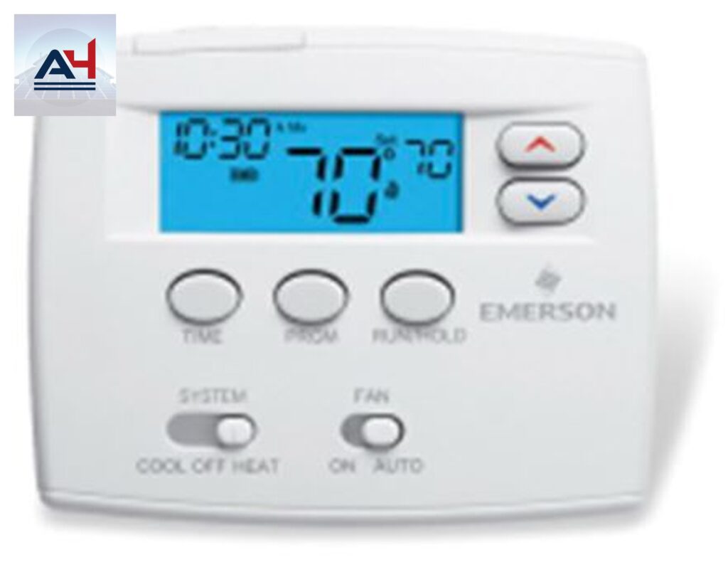 White 01F80C0261EN Rodgers by Copeland 01F80C0261EN 1H/1C Wi-Fi Programmable Thermostat