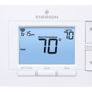 White 1F83C11PR-EN Rodgers by Copeland 1F83C11PR-EN Signature Stat Enercare Thermostat