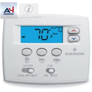 White 1F86EZ-0251 Rodgers by Copeland Blue Easy Set 1F86EZ-0251 WhNon-Programmable