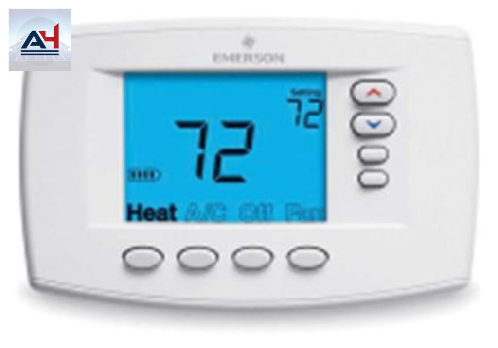 White 1F95EZ-0671 Rodgers by Copeland 1F95EZ-0671 2H/2C;4H/2C 20VAC/30VAC Programmable Thermostat