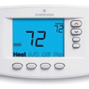 White 1F95EZ-0671 Rodgers by Copeland 1F95EZ-0671 2H/2C;4H/2C 20VAC/30VAC Programmable Thermostat