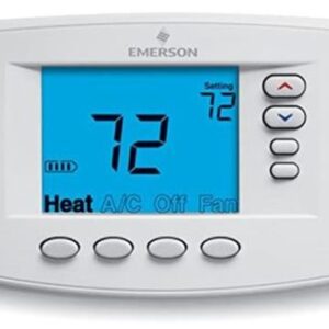 White 1F95EZ-0671EN Rodgers by Copeland 1F95EZ-0671EN 4H/2C Programmable Thermostat