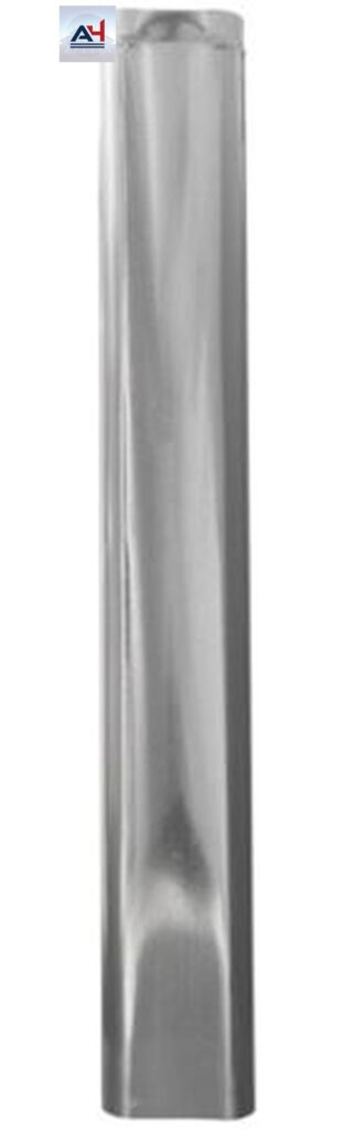 GV2085 5-Inch Oval Galvanized Steel Duct Pipe, 30 Gauge