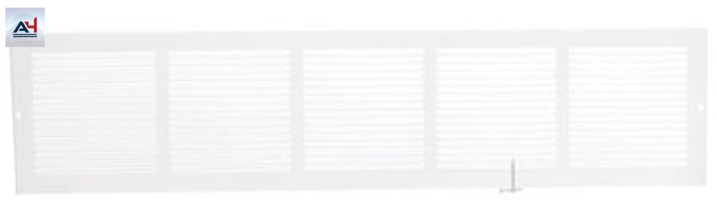 Imperial RG0540 30x6 White Painted Steel Sidewall Grille
